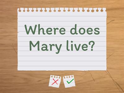 Reported Speech Questions