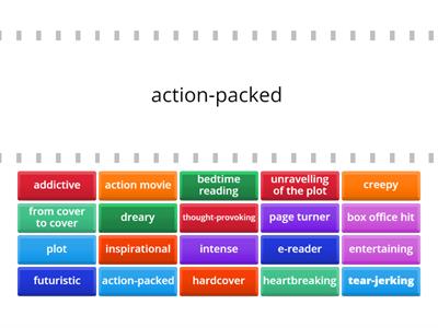 BOOKS and FILMS (vocabulary focus)