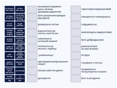 Common English idioms