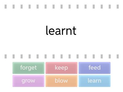 Неправильные глаголы 