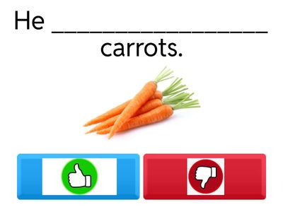 Like , likes doesn't like/likes