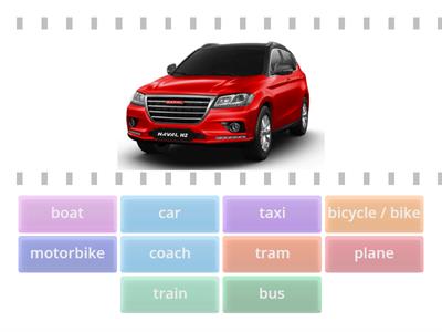 Means of transport & vehicles E1E2