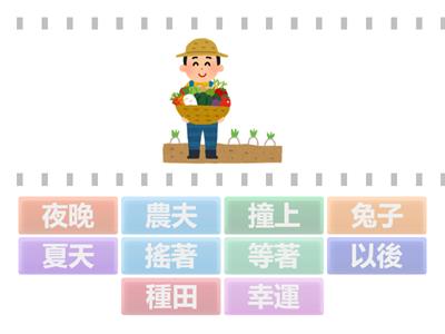 二上國語第07課：等兔子來撞樹(看圖選詞，共10小題)【113學年/南一】