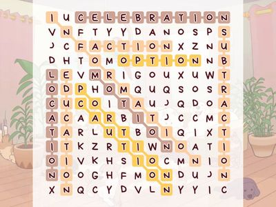 -tion word search 