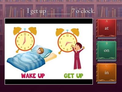 pREPOSITIONS OF TIME ON/AT/IN 