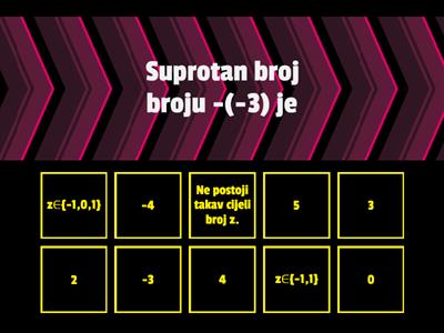 Suprotni brojevi i apsolutna vrijednost broja (2)