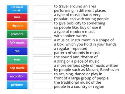 Academy stars 5 Unit 7 Vocab