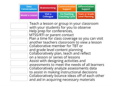 Instructional Coaching Matching