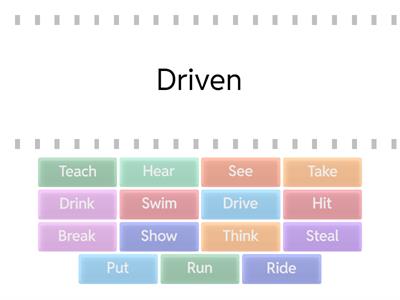 Past Participle-Find the match-1