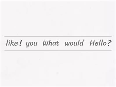 (would/ could) Составь предложения (would/ could)