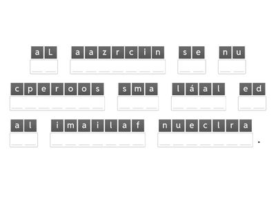 Descifra cada uno de los mensajes ocultos 