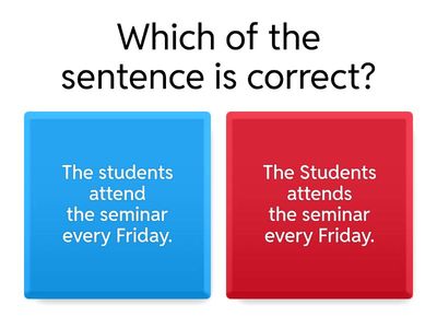 Activity 1: "Grammar Check"