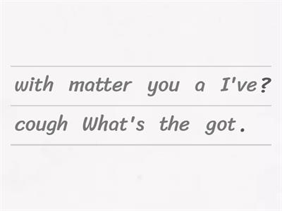 Aches and illnesses - Questions, affirmative, negative, and short answers.