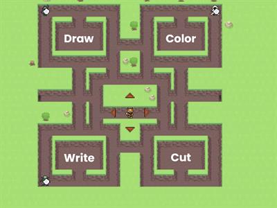 Verbs at School - Vocabulary Test for Young Learners