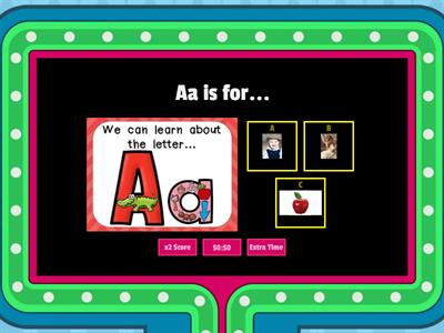 Alphabet Activity