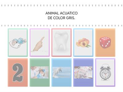 Juego con la letra D