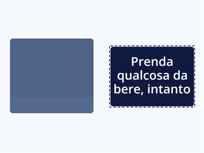 Imperativo formale/informale