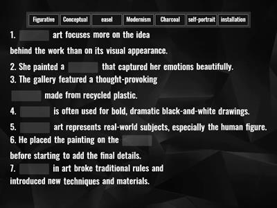 visual arts (SO inter +)