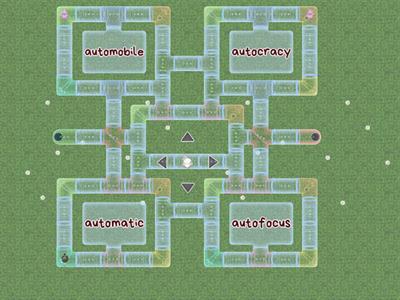 Auto prefix maze chase