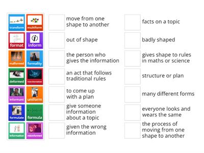 morphology "form"