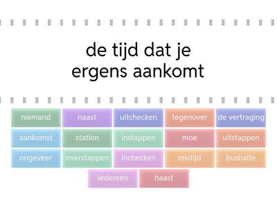 Woorden LINK thema 6