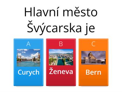 Státy a povrch Evropy