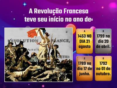 Revolução Francesa - Quizz