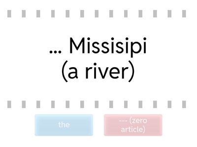 Articles with geographical names 