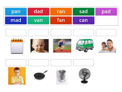 -an and -ad Family- WTW Sort 7