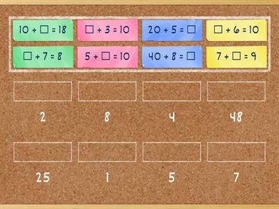 Знайди невідомий компонент додавання