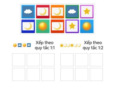  sắp xếp theo quy tắc.