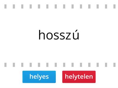 Anyanyelv - Hosszú kétjegyű mássalhangzók helyesírása