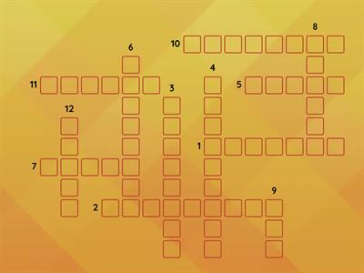 Crossword Spotlight 3 Module 3 Lesson 5a