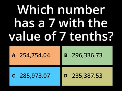 Place value