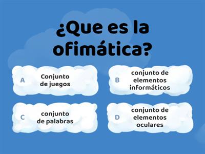 aplicaciones ofimáticas