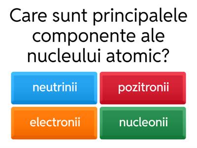 Proprietățile generale ale nucleului atomic