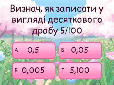 Десяткові дроби