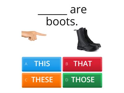 THIS / THAT / THESE / THOSE.