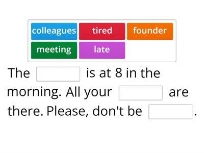 Business English A1 Review