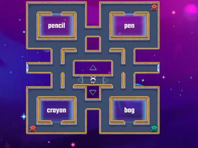 1º U0 - GAME 10 - School materials (hard)