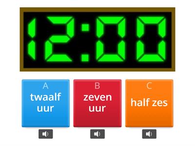 Luisteren - Hoe laat is het?