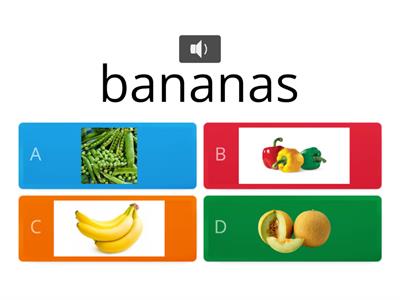  EW 1_ Unit 5_ vocabulary_ fruit and vegetables_Quiz