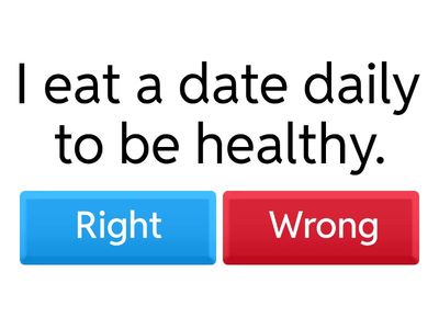 QUIZ(A/AN)-Right/Wrong