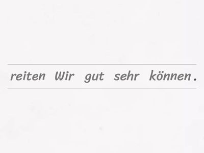 Modalverben 02 - Satzbau