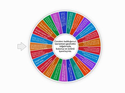 Geometro kavram çarkıfeleği