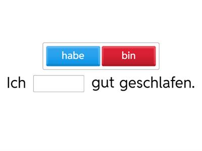 das Leben A1 E13 sein oder haben?