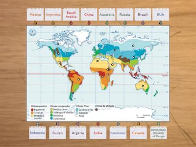 The 15 largest countries in the world