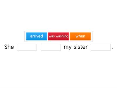  "When" and "While" sentence fill-in