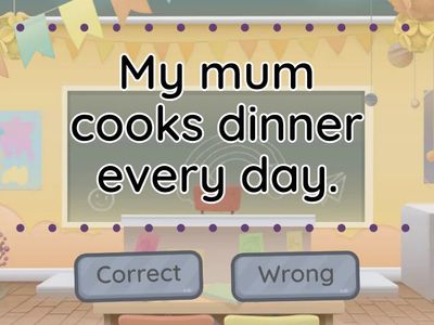 1MH / 2.4 / Grammar: Present Simple: positive 2