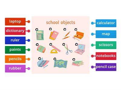 school objects